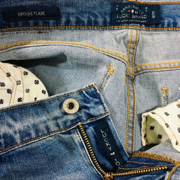NWT Lucky Brand Brooke Mid-Rise Flare SZ 12/31 - Picture 5 of 14